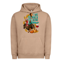 Pigment Burro I Was Thinner Before Dinner Turkey Thanksgiving Urban Hoodie - LillyAllenDesigns