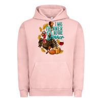 Pigment Salmon I Was Thinner Before Dinner Turkey Thanksgiving Urban Hoodie - LillyAllenDesigns