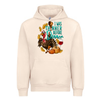 Sandshell I Was Thinner Before Dinner Turkey Thanksgiving Urban Hoodie - LillyAllenDesigns