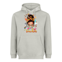 Moon Dust art teacher messy bun Heavyweight Hoodie - NancyCooperArtShop