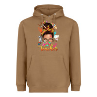Toasted Coconut art teacher messy bun Heavyweight Hoodie - NancyCooperArtShop