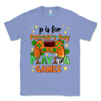 Colony Blue P is Patrick's Day playing games Classic Tee - Neo Western