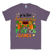 Lavender P is Patrick's Day playing games Classic Tee - Neo Western