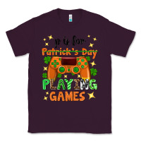 Plum P is Patrick's Day playing games Classic Tee - Neo Western