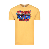 Vintage Mustard boom boom baby Vintage Tee - Zillion Design Studio
