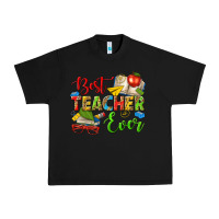 Black best teacher ever Urban Heavy Tee - texasbilliewilder