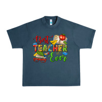 Midnight Navy best teacher ever Urban Heavy Tee - texasbilliewilder