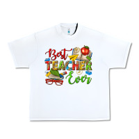 White best teacher ever Urban Heavy Tee - texasbilliewilder