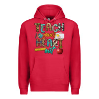 Cardinal teach your heart out Premium Hoodie - NancyCooperArtShop