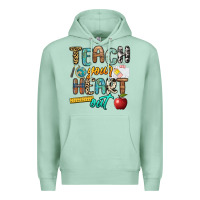 Seafoam teach your heart out Premium Hoodie - NancyCooperArtShop