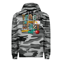Slate Camo teach your heart out Premium Hoodie - NancyCooperArtShop