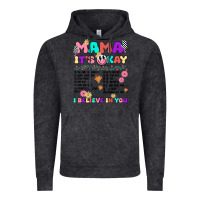 Vintage Black mama it's okay Vintage Hoodie - JahusDesignShop