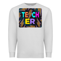 Dove Grey Teacher Flash Premium Sweatshirt - LillyAllenDesigns