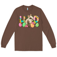 Chestnut Hop Rabbit Easter Long Sleeve Tee - Neo Western