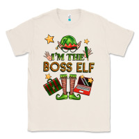 Natural im the boss elf Classic Tee - FaDigitalArtStudio
