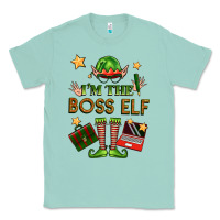 Seafoam im the boss elf Classic Tee - FaDigitalArtStudio