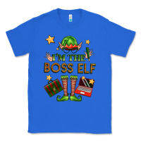 True Royal im the boss elf Classic Tee - FaDigitalArtStudio