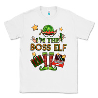 White im the boss elf Classic Tee - FaDigitalArtStudio