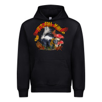 Black It's Fall Y'all Skunk Urban Hoodie - LillyAllenDesigns