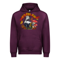 Mauve Wine It's Fall Y'all Skunk Urban Hoodie - LillyAllenDesigns