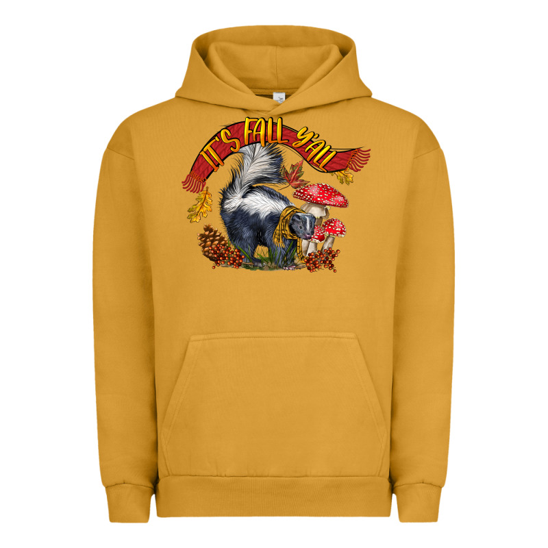 It's Fall Y'all Skunk Urban Hoodie by LillyAllenDesigns | Teevron