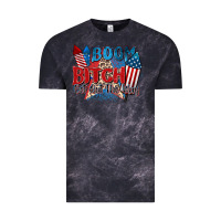 Cloud Black boom bitch get out the way Vintage Tee - Zillion Design Studio