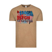 Vintage Coffee boom bitch get out the way Vintage Tee - Zillion Design Studio