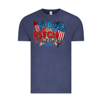 Vintage Denim boom bitch get out the way Vintage Tee - Zillion Design Studio