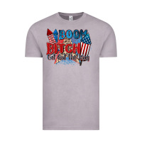 Vintage Zinc boom bitch get out the way Vintage Tee - Zillion Design Studio