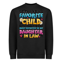 Black i don't have a favorite child Heavyweight Sweatshirt - MaliasSmallBusiness