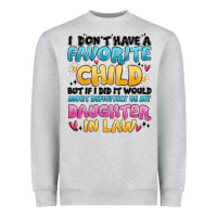 Heather Grey i don't have a favorite child Heavyweight Sweatshirt - MaliasSmallBusiness