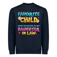 Navy i don't have a favorite child Heavyweight Sweatshirt - MaliasSmallBusiness