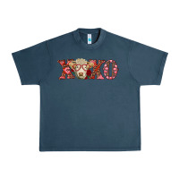 Midnight Navy xoxo charolais cow Urban Heavy Tee - RanaPortraitStore