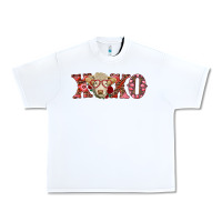 White xoxo charolais cow Urban Heavy Tee - RanaPortraitStore
