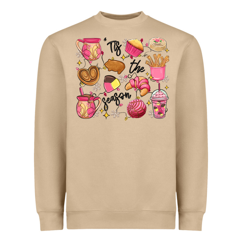 Mexican Christmas'tis The Season Heavyweight Sweatshirt by MaliasSmallBusiness | Teevron
