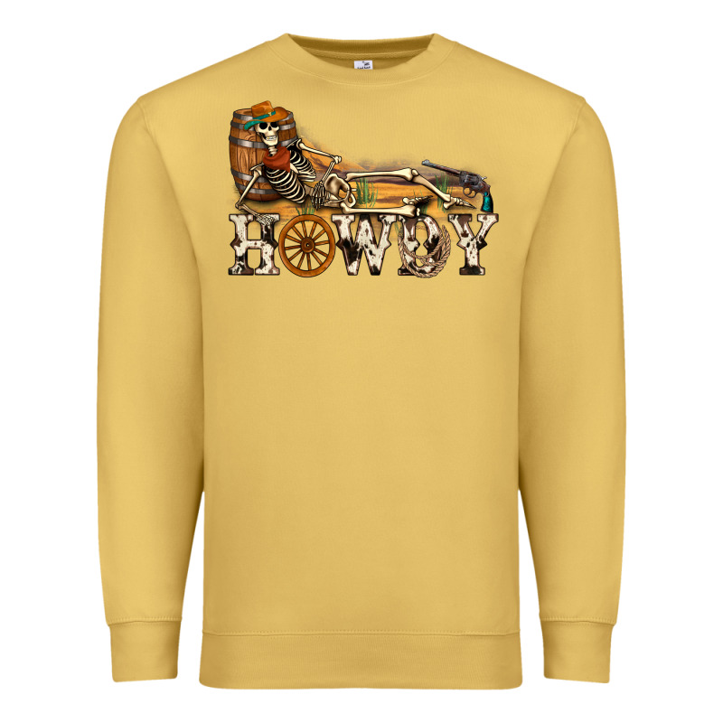 Howdy Killer Premium Sweatshirt by NancyCooperArtShop | Teevron