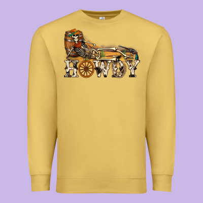 Howdy Killer Premium Sweatshirt Designed By Nancycooperartshop