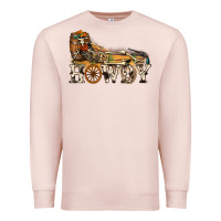 Pale Pink howdy killer Premium Sweatshirt - NancyCooperArtShop