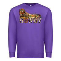 Purple howdy killer Premium Sweatshirt - NancyCooperArtShop