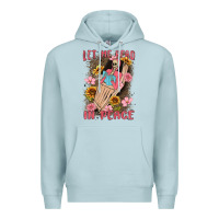 Blue Mist let me read in peace Premium Hoodie - MaliasSmallBusiness