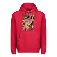 Cardinal let me read in peace Premium Hoodie - MaliasSmallBusiness