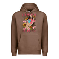 Chestnut let me read in peace Premium Hoodie - MaliasSmallBusiness