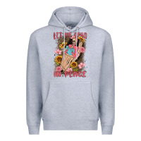 Heather Grey let me read in peace Premium Hoodie - MaliasSmallBusiness