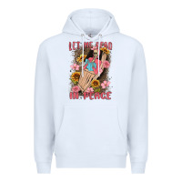 White let me read in peace Premium Hoodie - MaliasSmallBusiness