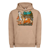 Pigment Burro Wild About Fall Coyote Urban Hoodie - LillyAllenDesigns