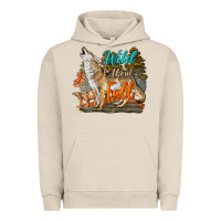 Pigment French Oak Wild About Fall Coyote Urban Hoodie - LillyAllenDesigns