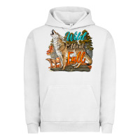Pigment Lunar Rock Wild About Fall Coyote Urban Hoodie - LillyAllenDesigns