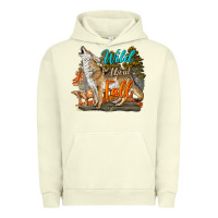 Pigment Pistachio Wild About Fall Coyote Urban Hoodie - LillyAllenDesigns