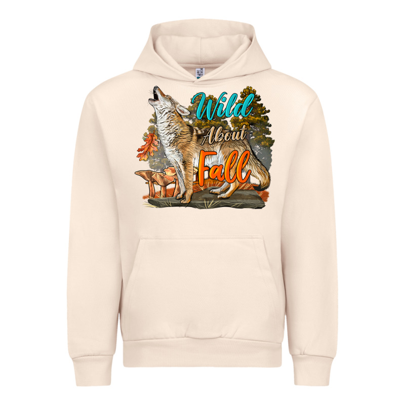 Wild About Fall Coyote Urban Hoodie by LillyAllenDesigns | Teevron