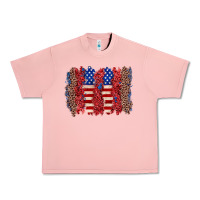 4th Of July Brushstroke Urban Heavy Tee | Teevron